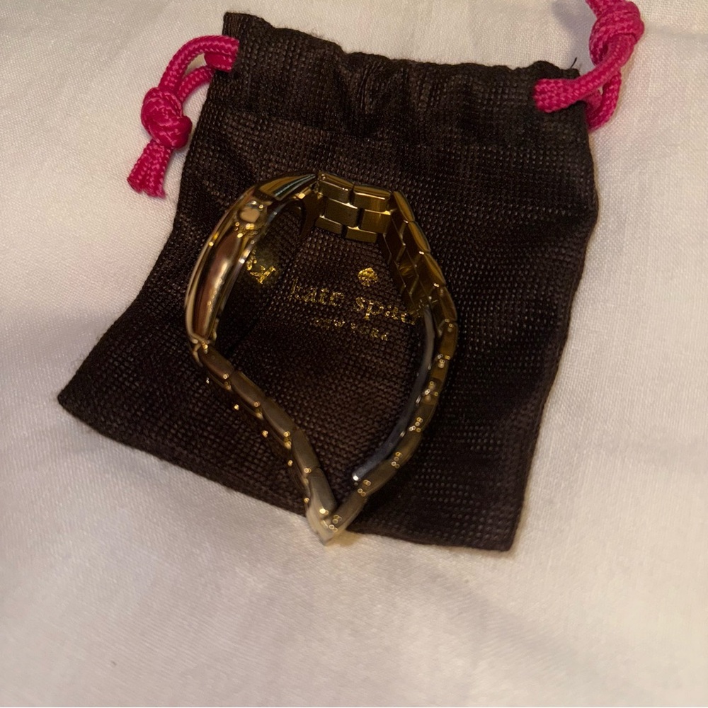 Kate Spade 0030 Women's Stainless Steel Analog Champagne Dial Quartz Watch XX905 - Picture 4 of 6